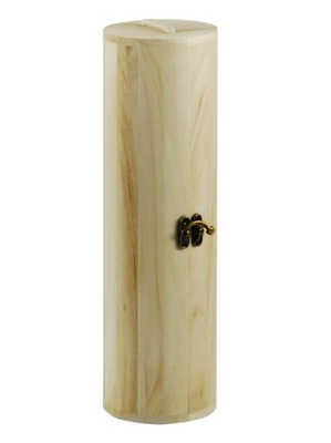 Skrzynka,Tuba drewniana na wino D500