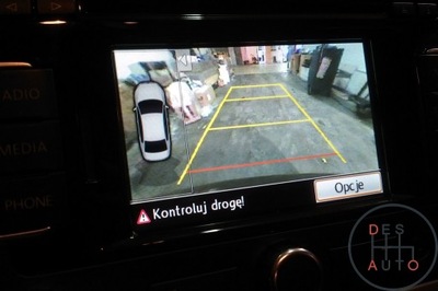 VW SHARAN 7N MONTAŻ KAMERA COFANIA RNS-510 RNS-315