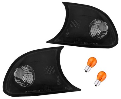 BMW 3 E46 99-01 CABRIOLET BLINKERS BLINKERS BLAC - milautoparts-fr.ukrlive.com