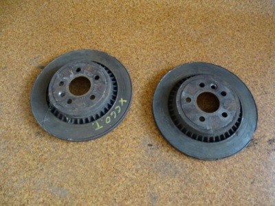 Volvo xc 60 10r диск тормозные диски задняя комплект фото №1