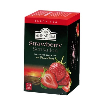 AHMAD STRAWBERRY TEA 2g x 20 kopert alu