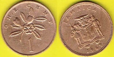 JAMAJKA 1 Cent 1969 r.