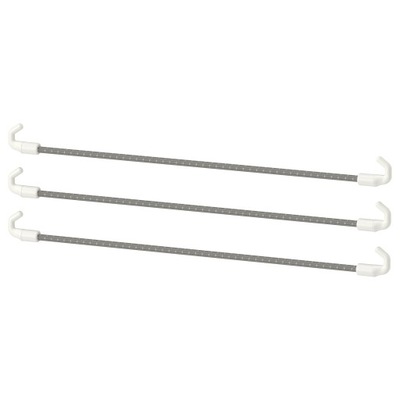 IKEA SKADIS - sznur elastyczny szary