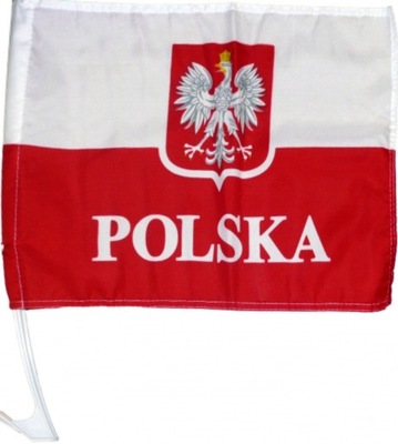FLAGA SAMOCHODOWA POLSKA