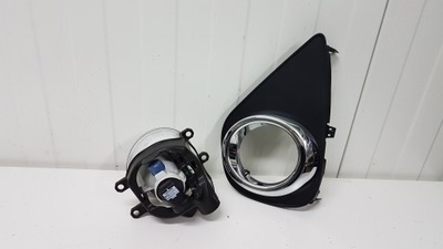 Yaris iii 14-17 решётка блеск заглушка противотуманная фара l фото №1