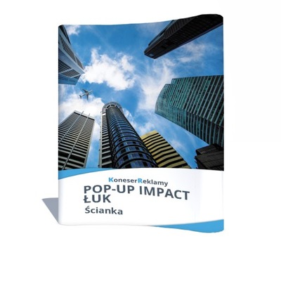 Ścianka z grafiką Impact Pop-up ścianka łukowa 3x3