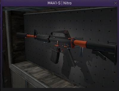 M4A1-S NITRO CS GO skin CS2