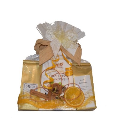 ZESTAW HERBATA KAWA SŁODYCZE - IDEALNY PREZENT