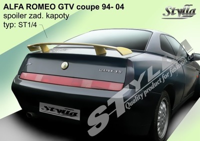 SPOILER SPOILER FOR ALFA ROMEO GTV COUPE 06/1995-- - milautoparts-fr.ukrlive.com