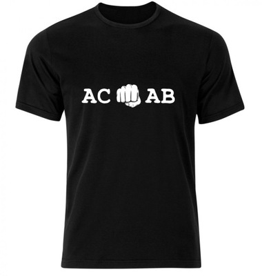 Koszulka t-shirt czarny S&S ACAB 1312