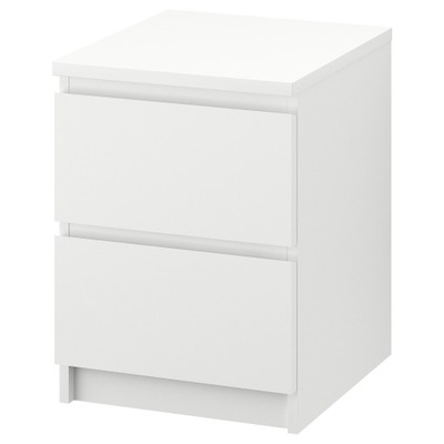 IKEA MALM komoda 2 szuflady 40x55 cm biały