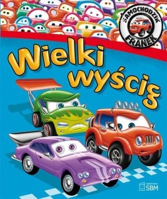 Wielki wyścig Samochodzik Franek CZERWONY