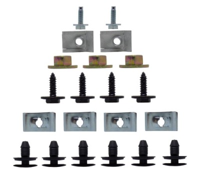 Citroen c4 spacetourer c4 c5 набір кліпси підкрилок фото №1