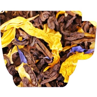 Herbata czerwona pu-erh - KWIATOWA FANTAZJA - 50g