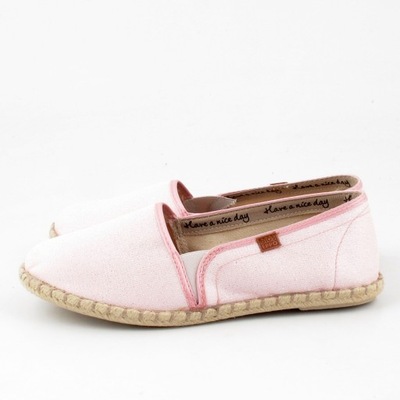 GIOSEPPO TOPOLETTI 40600 różowe espadryle 44535/40