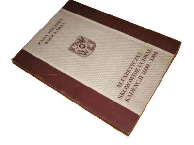 Rada Miejska Wrocławia skorowidz uchwał 1990- 1994