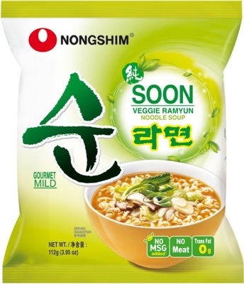 Zupka Soon Veggie Ramyun 112g NONGSHIM