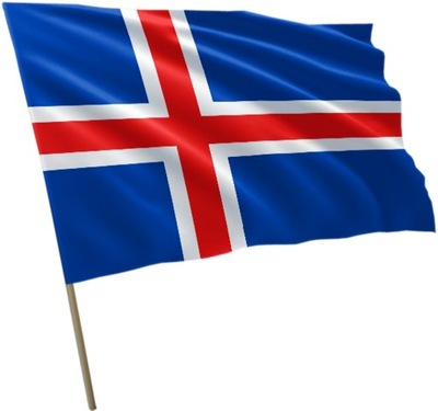 Flaga Islandii Islandia 120x75cm