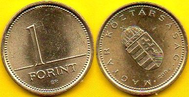 Węgry - 1 Forint 2004 r.