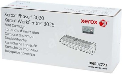 Toner org. Xerox 106R02773 Black PH 3020 WC 3025