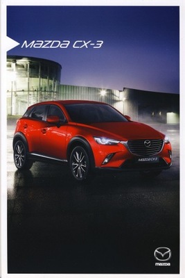 Mazda CX-3 prospekt 2015 Słowacja - milautoparts-fr.ukrlive.com