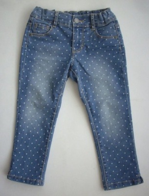 BENETTON-JEANS SPODNIE NA WIEK 7-8 lat (r.130)