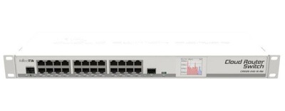 Switch MikroTik CRS125-24G-1S-RM L5 biały