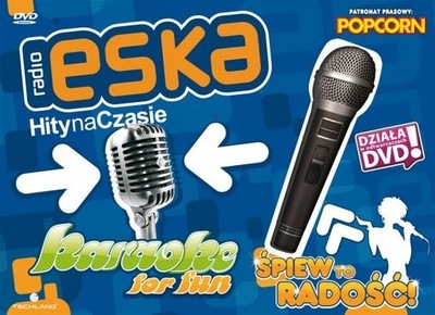 Karaoke Eska HITY NA CZASIE + Mikrofon - PL -NOWE PC
