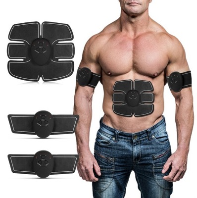 ELEKTROSTYMULATOR MIĘŚNI BRZUCHA PLECÓW JMD EMS 3X MASAŻER STYMULACJA