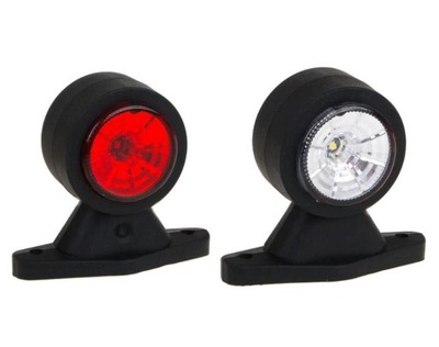 2× LAMP SIDELIGHT SIDE LED LED SHORT SMALL BIALO - RED MZE - milautoparts-fr.ukrlive.com