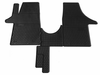 VW T6 TRANSPORTER 3OS MATS RUBBER PRISMAT - milautoparts-fr.ukrlive.com