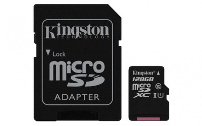Karta pamięci Kingston 128GB microSDXC Class10 UHS