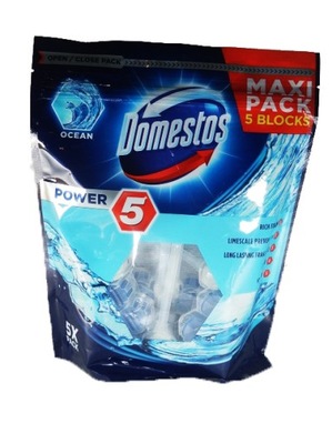 zawieszka do WC Domestos kostka DUO POWER5 5 sztuk