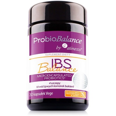 Aliness ProbioBalance IBS Probiotyk ZDROWE JELITA