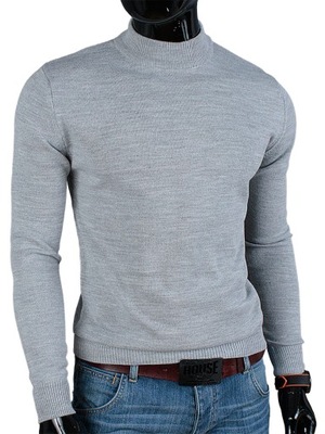 PRODUKT_PL SWETER Golf 3/4 TC03 Szary__XL
