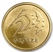 2 grosze 1997 rok - mennicze z woreczka