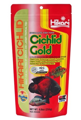 Hikari Cichlid Gold Mini 250g pokarm dla pielęgnic