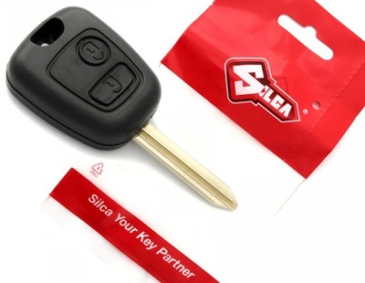 Ключ корпус pilot ключ peugeot expert partner фото №1