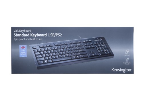 Проводная клавиатура Kensington ValuKeyboard черная