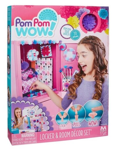 Художественная игрушка POM POM WOW Набор Декоратор Tm Toys 70 ШТ. ВОЗРАСТ 6+