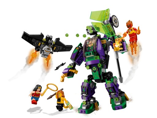 Lego 76097 SUPER HEROES Разбор робота Лекса Лютора