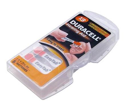 СЛУХОВЫЕ БАТАРЕИ DURACELL - 13 - МАГАЗИН WaWa 60 шт.