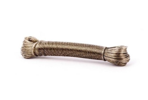 СТАЛЬНАЯ МОЮЩАЯ ВЕРЕВКА ПВХ, СТРУНА, 30М