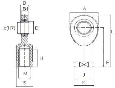 SI 06 T/K НЕПРЕРЫВНАЯ ГОЛОВКА, правая резьба PGIKR 6