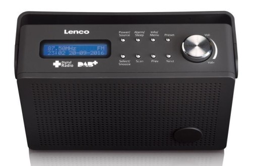 Hi-Fi радиоприемник LENCO PDR-030 DAB+ FM RDS ALARM CHANCE