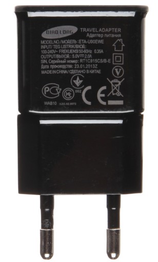 Блок питания 5В/2А/USB/B черный ABCV