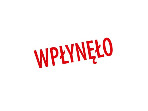 Pieczątka WPŁYNĘŁO