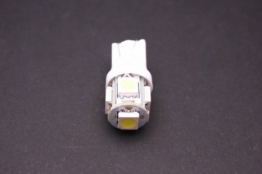 5 LED 5050 SMD СТОЯНОЧНЫЙ ФОНАРЬ T10 W5W БЕЛЫЙ FV