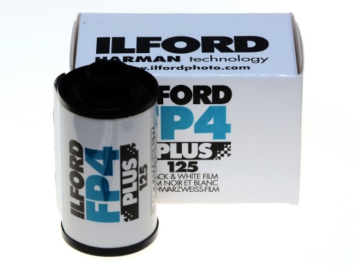 Ilford FP4 plus 125/36 film klisza portretu