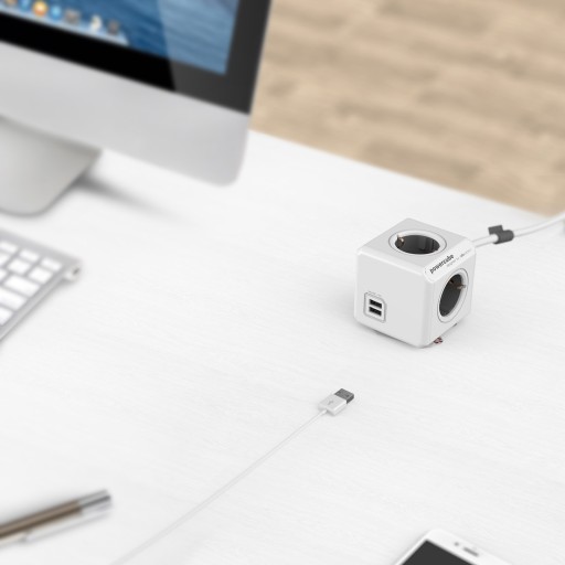 PowerCubeУдлиненный USB-удлинитель 1,5 м ЗЕЛЕНЫЙ